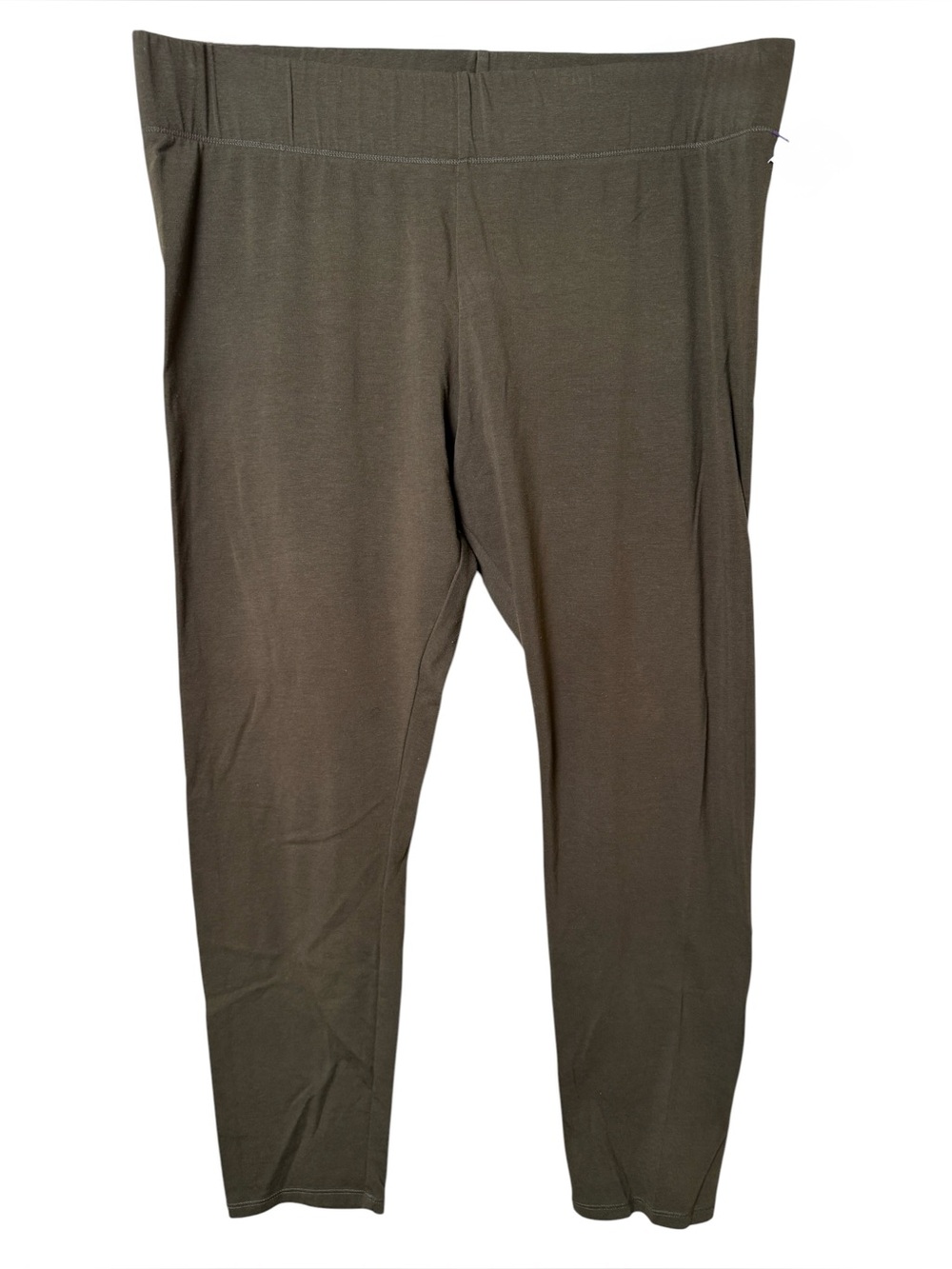 Mixit XL Olive Green Women's Stretch Leggings